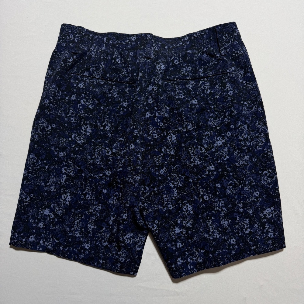 Under Armour Men's Golf Shorts Size 32 Navy Blue Floral Camo Print Stretch - Picture 10 of 10